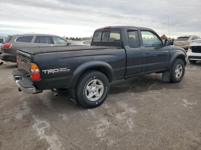 5TEWN72N62Z038753 - 2002 TOYOTA TACOMA XTRACAB Чорний фото 3