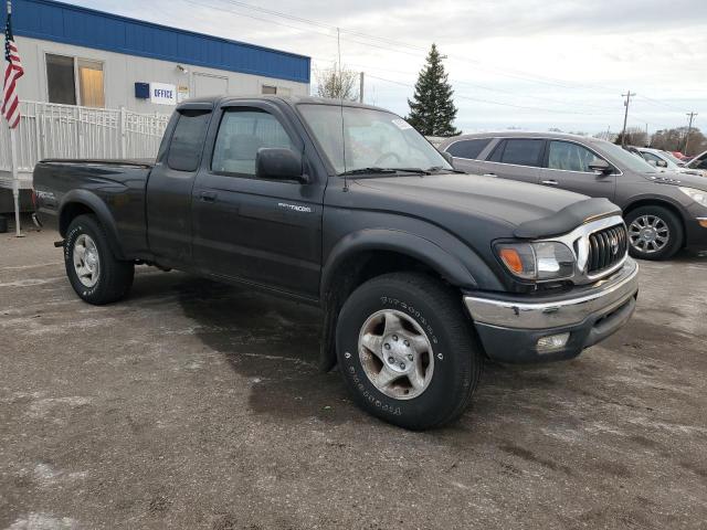 5TEWN72N62Z038753 - 2002 TOYOTA TACOMA XTRACAB Чорний фото 4