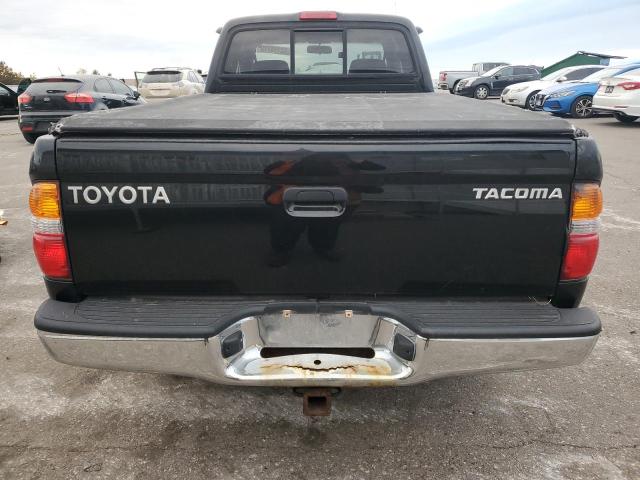 5TEWN72N62Z038753 - 2002 TOYOTA TACOMA XTRACAB Чорний фото 6
