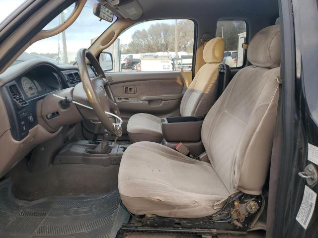 5TEWN72N62Z038753 - 2002 TOYOTA TACOMA XTRACAB Чорний фото 7