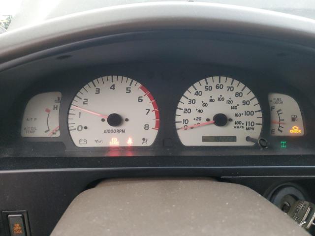 5TEWN72N62Z038753 - 2002 TOYOTA TACOMA XTRACAB Чорний фото 9