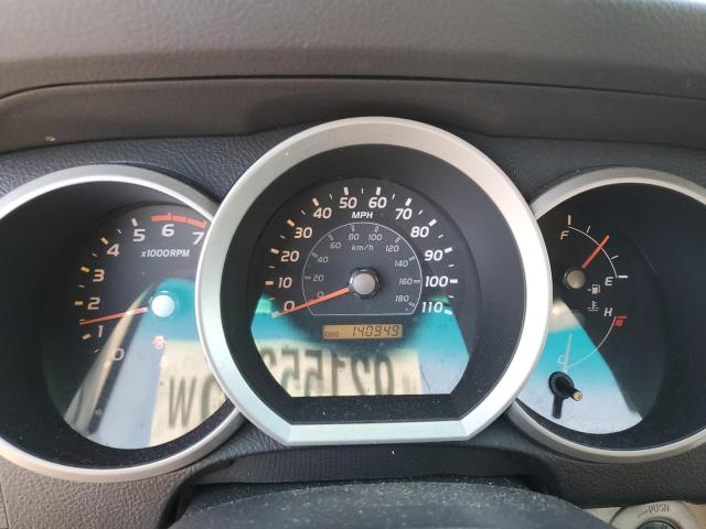 JTEBU14R480131984 - 2008 TOYOTA 4RUNNER SR5 BLACK photo 9