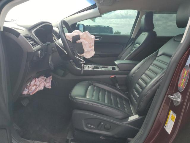 2FMPK3J97MBA11052 - 2021 FORD EDGE SEL Bordo foto 7