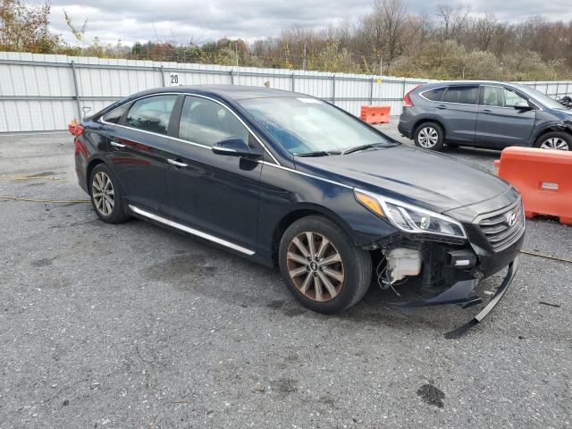 5NPE34AF1HH507852 - 2017 HYUNDAI SONATA SPORT BLACK photo 4