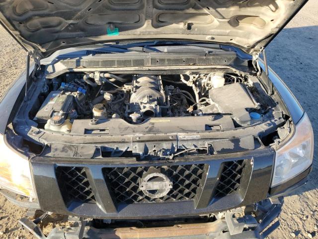 1N6AA0EJ3FN515067 - 2015 NISSAN TITAN S BLACK photo 11