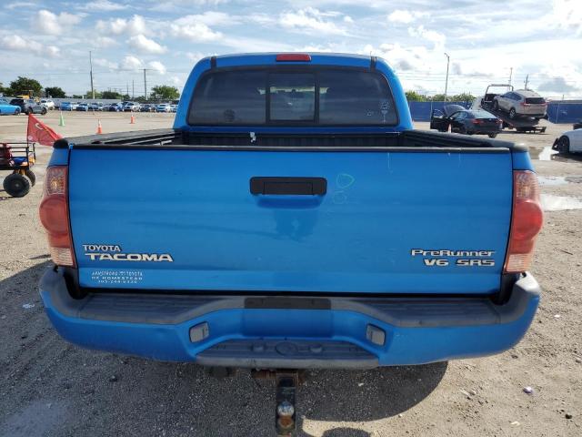 3TMJU62N46M017572 - 2006 TOYOTA TACOMA DOUBLE CAB PRERUNNER BLUE photo 6