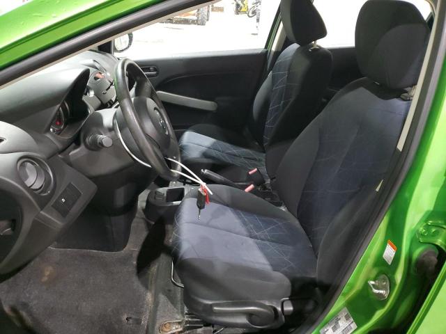 JM1DE1HZ2B0104794 - 2011 MAZDA MAZDA2 Grün Foto 7