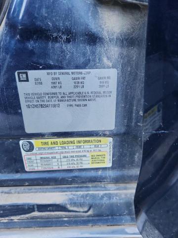 1G1ZH57B294110812 - 2009 CHEVROLET MALIBU 1LT 蓝色 照片 12