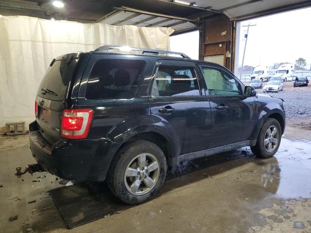 1FMCU9EG0CKC35594 - 2012 FORD ESCAPE LIMITED BLACK photo 3