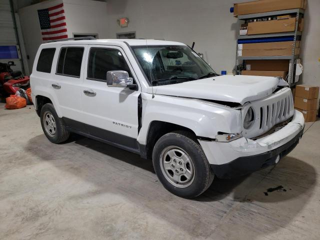1C4NJRBB8GD650798 - 2016 JEEP PATRIOT SPORT Blanc photo 4