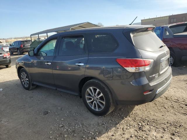 5N1AR2MN3EC643990 - 2014 NISSAN PATHFINDER S CHARCOAL photo 2