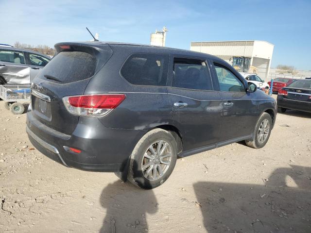 5N1AR2MN3EC643990 - 2014 NISSAN PATHFINDER S CHARCOAL photo 3