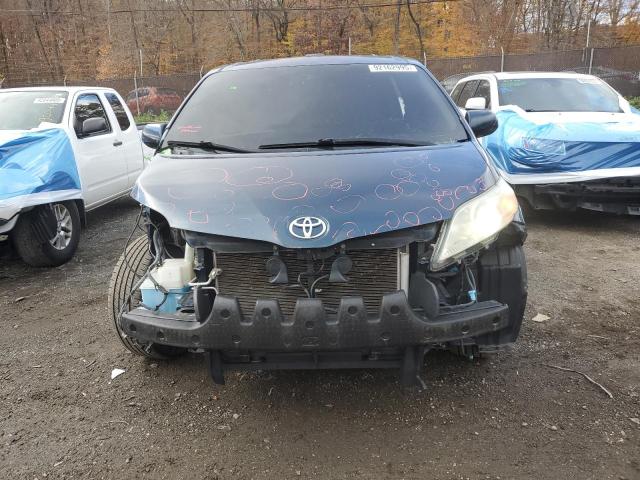 5TDDK3DC9BS021737 - 2011 TOYOTA SIENNA XLE 青色 照片 5