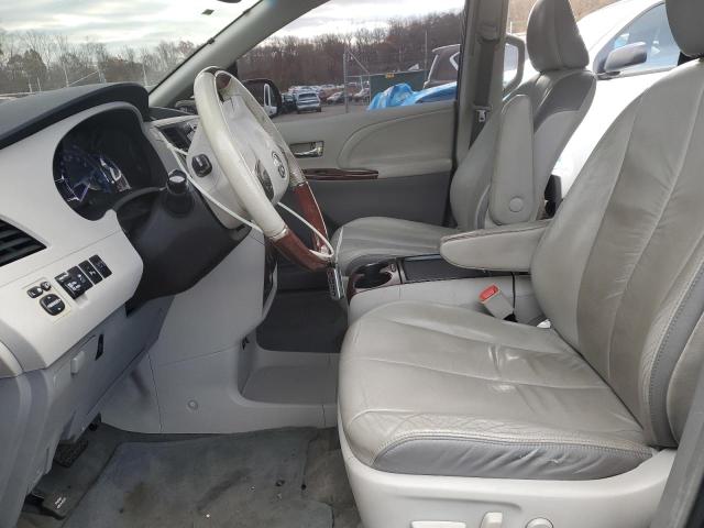 5TDDK3DC9BS021737 - 2011 TOYOTA SIENNA XLE 青色 照片 7