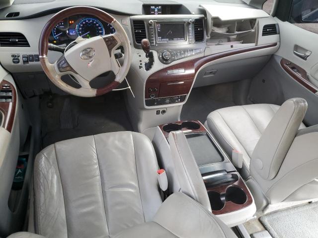 5TDDK3DC9BS021737 - 2011 TOYOTA SIENNA XLE 青色 照片 8