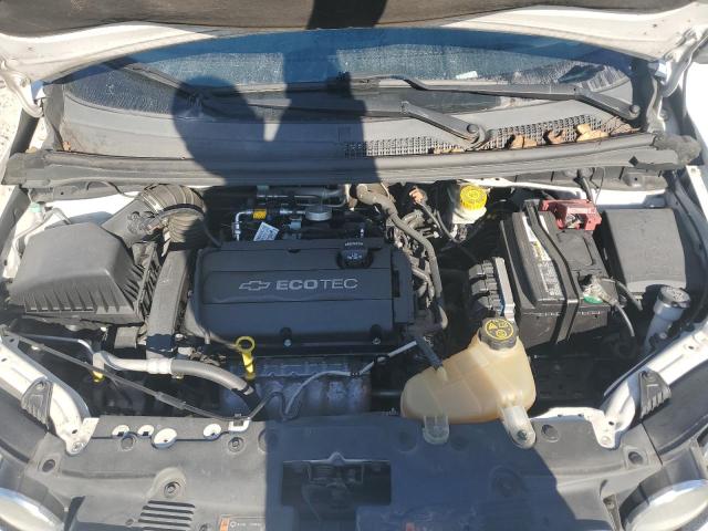 1G1JC5SH0F4145223 - 2015 CHEVROLET SONIC LT WHITE photo 11