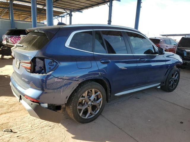 5UX43DP06P9N56324 - 2023 BMW X3 SDRIVE30I BLUE photo 3