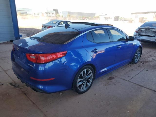 5XXGR4A60FG465738 - 2015 KIA OPTIMA SX 蓝色 照片 3