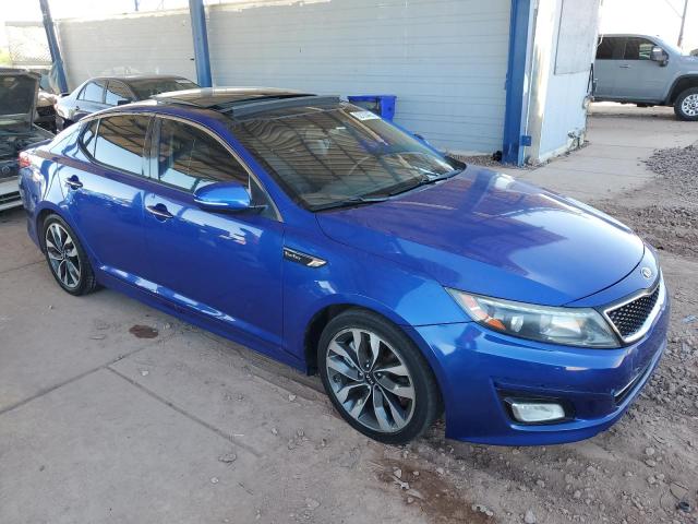 5XXGR4A60FG465738 - 2015 KIA OPTIMA SX 蓝色 照片 4