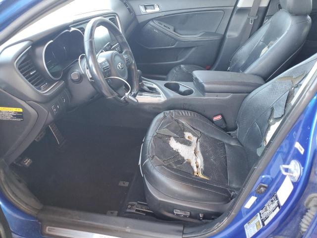 5XXGR4A60FG465738 - 2015 KIA OPTIMA SX 蓝色 照片 7