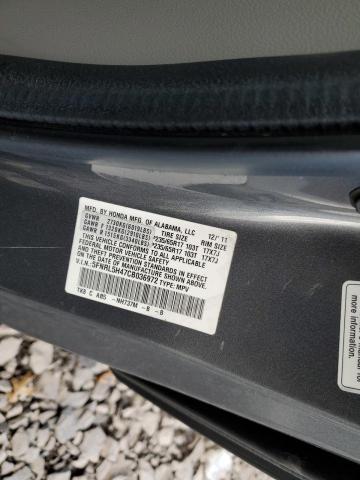 5FNRL5H47CB036972 - 2012 HONDA ODYSSEY EX BLUE photo 13