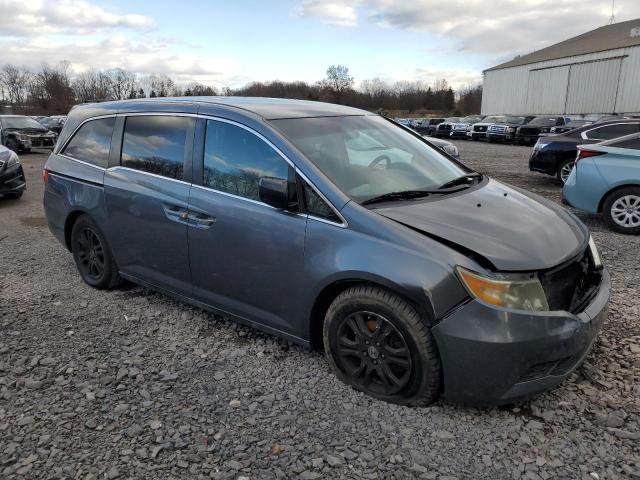 5FNRL5H47CB036972 - 2012 HONDA ODYSSEY EX BLUE photo 4