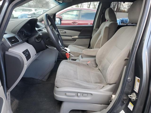 5FNRL5H47CB036972 - 2012 HONDA ODYSSEY EX BLUE photo 7