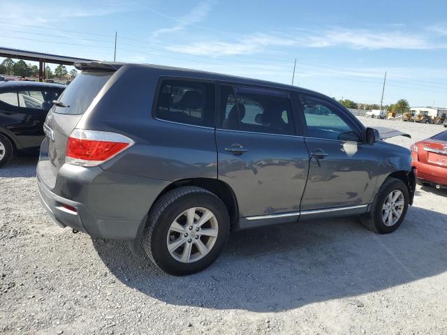 5TDZK3EH8DS095203 - 2013 TOYOTA HIGHLANDER BASE Մոխրագույն լուսանկար 3