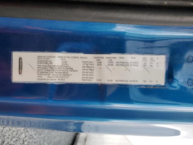 3AKJGLDR1HSHR5077 - 2017 FREIGHTLINER CASCADIA 1 Көк фото 10