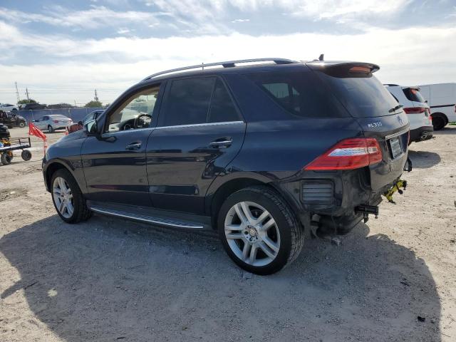 4JGDA5JB3FA557799 - 2015 MERCEDES-BENZ ML 350 ლურჯი ფოტო 2