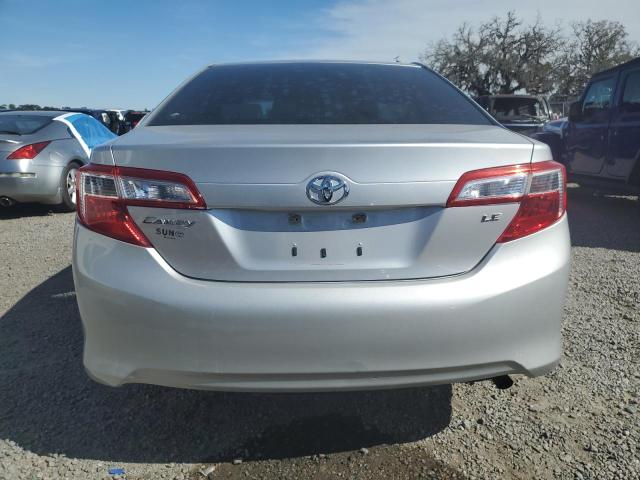 4T1BF1FK3CU033766 - 2012 TOYOTA CAMRY BASE SILVER photo 6
