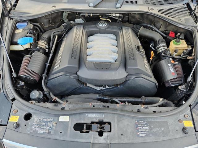 WVGMM77L95D080330 - 2005 VOLKSWAGEN TOUAREG 4.2 BLACK photo 12