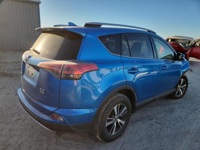 JTMRFREVXGJ099641 - 2016 TOYOTA RAV4 XLE BLUE photo 3