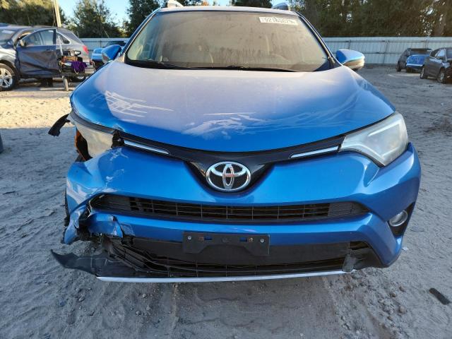 JTMRFREVXGJ099641 - 2016 TOYOTA RAV4 XLE BLUE photo 5