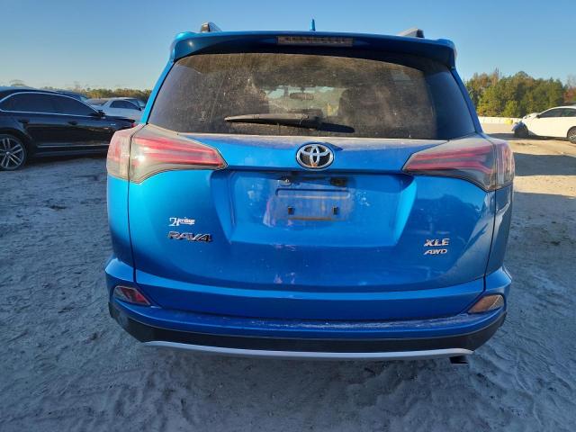 JTMRFREVXGJ099641 - 2016 TOYOTA RAV4 XLE BLUE photo 6