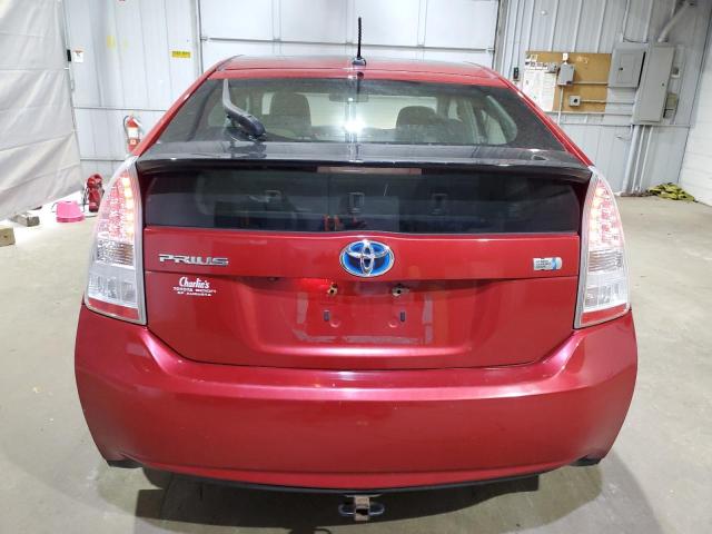 JTDKN3DU1A0090057 - 2010 TOYOTA PRIUS 红色 照片 6