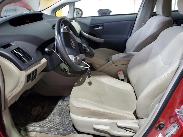 JTDKN3DU1A0090057 - 2010 TOYOTA PRIUS 红色 照片 7