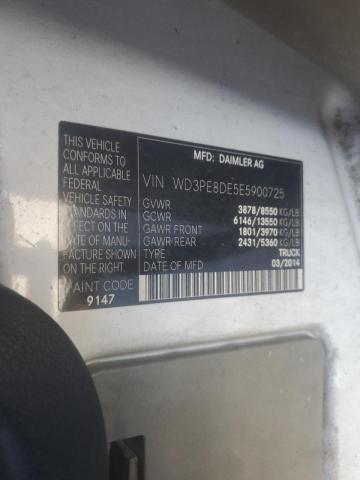 WD3PE8DE5E5900725 - 2014 MERCEDES-BENZ SPRINTER 2500 თეთრი ფოტო 13