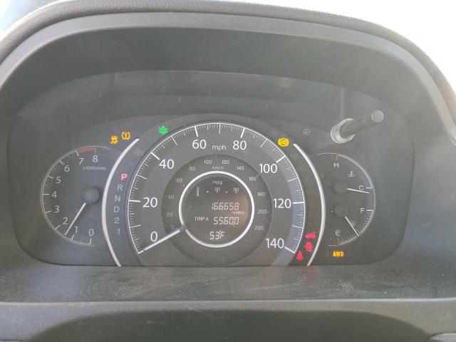 5J6RM4H7XCL077069 - 2012 HONDA CR-V EXL BURGUNDY photo 9