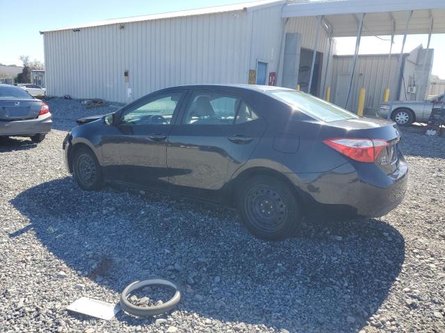 2T1BURHE4GC569676 - 2016 TOYOTA COROLLA L BLACK photo 2