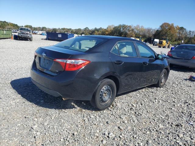 2T1BURHE4GC569676 - 2016 TOYOTA COROLLA L BLACK photo 3