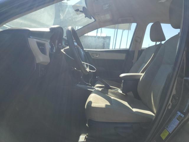 2T1BURHE4GC569676 - 2016 TOYOTA COROLLA L BLACK photo 7