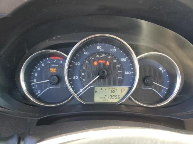 2T1BURHE4GC569676 - 2016 TOYOTA COROLLA L BLACK photo 9