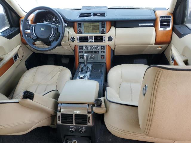 SALME15419A299955 - 2009 LAND ROVER RANGE ROVE HSE SILVER photo 8