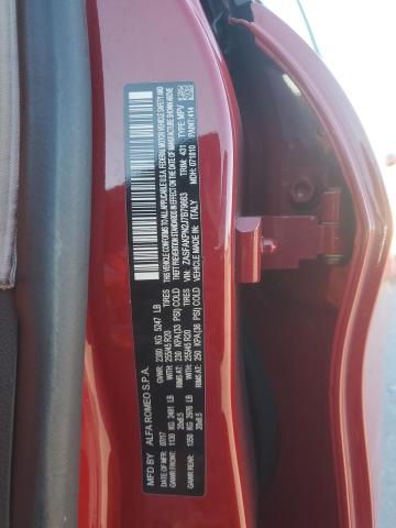 ZASFAKPN2J7B79663 - 2018 ALFA ROMEO STELVIO SPORT RED photo 14