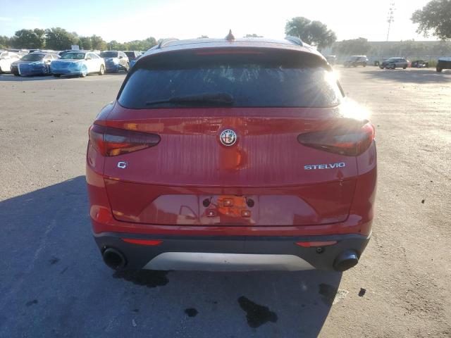 ZASFAKPN2J7B79663 - 2018 ALFA ROMEO STELVIO SPORT RED photo 6