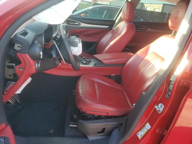 ZASFAKPN2J7B79663 - 2018 ALFA ROMEO STELVIO SPORT RED photo 7