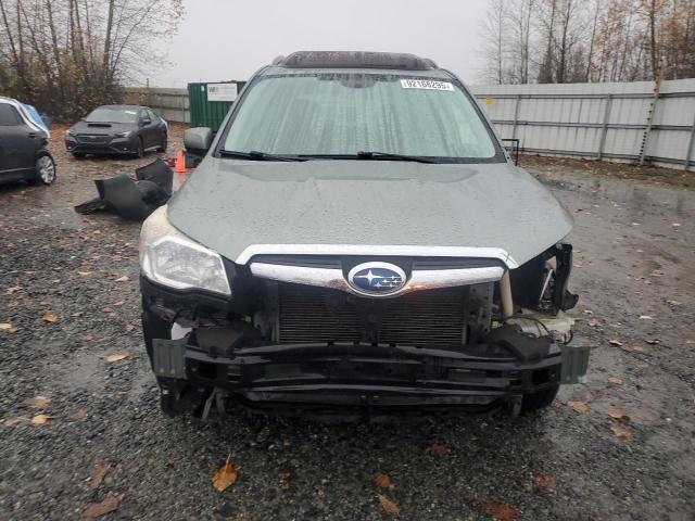 JF2SJAFC0FH406515 - 2015 SUBARU FORESTER 2.5I PREMIUM GREEN photo 5