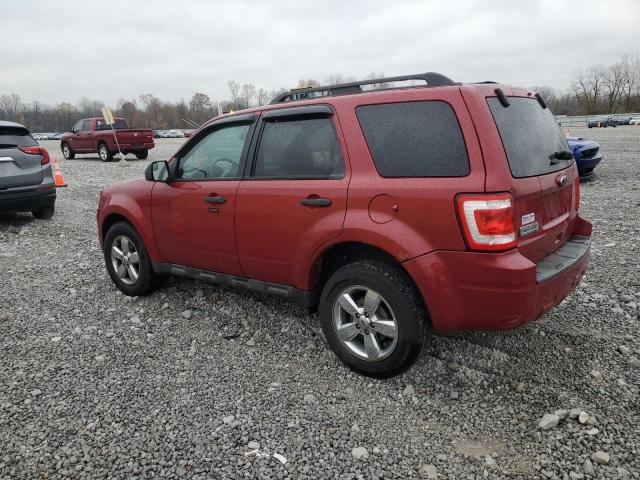 1FMCU0D7XBKB12526 - 2011 FORD ESCAPE XLT წითელი ფოტო 2