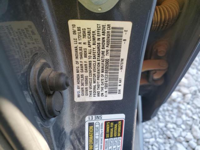 19XFA1E31BE005900 - 2011 HONDA CIVIC VP GRAY photo 12